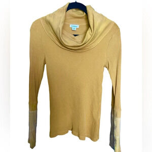 Sundance | Cowl-neck Thermal Embroidered Long Sleeve